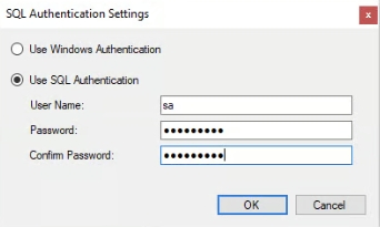 SQL Authentication