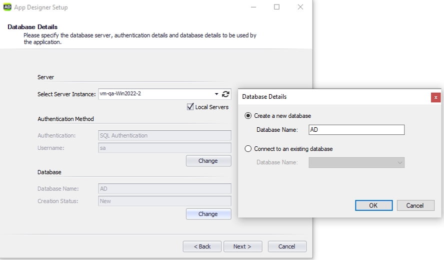 Database Configuration