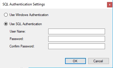 SQL Authentication