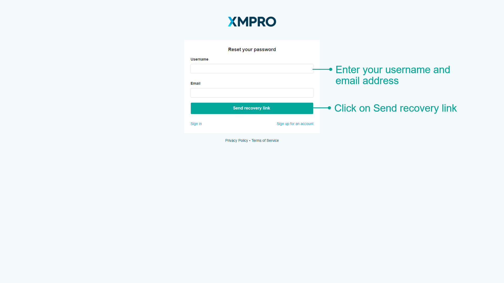 Reset Password Email