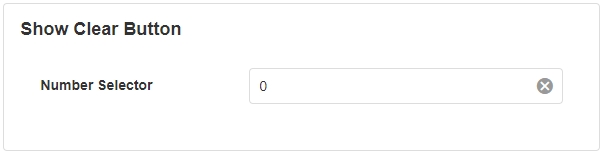 Show Clear Button