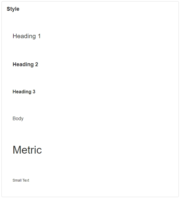 Style Example
