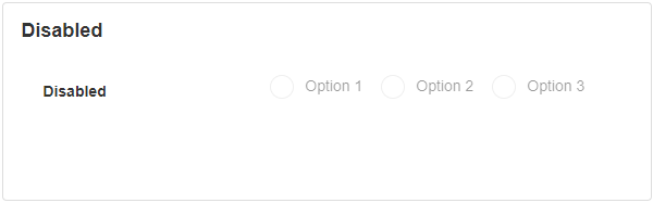 Disable