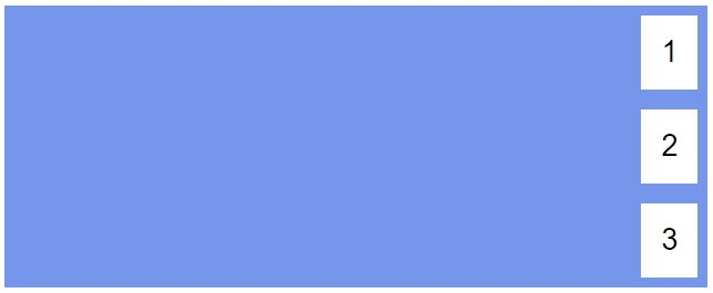 align-items: flex-end;