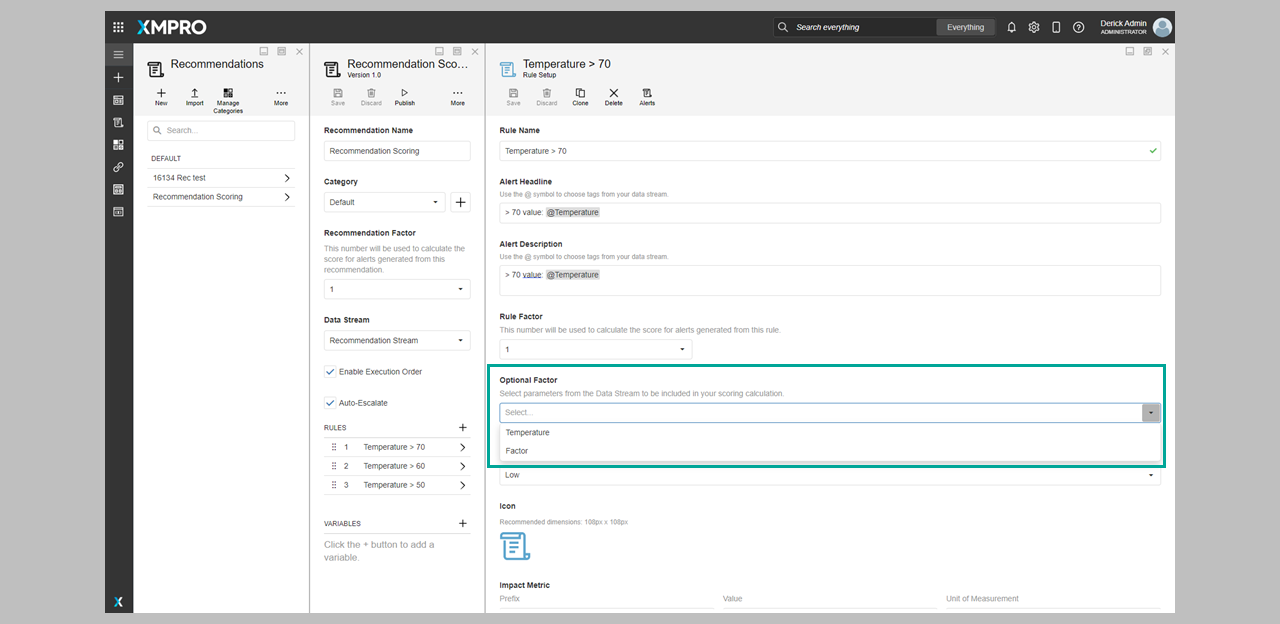 Fig 4. Optional Factor