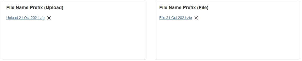 File Name Prefix
