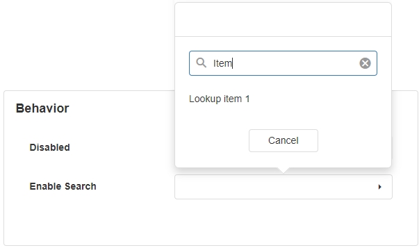 Enable Search