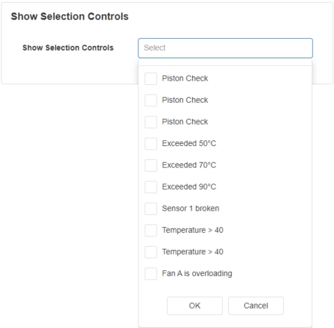 Show Selection Controls