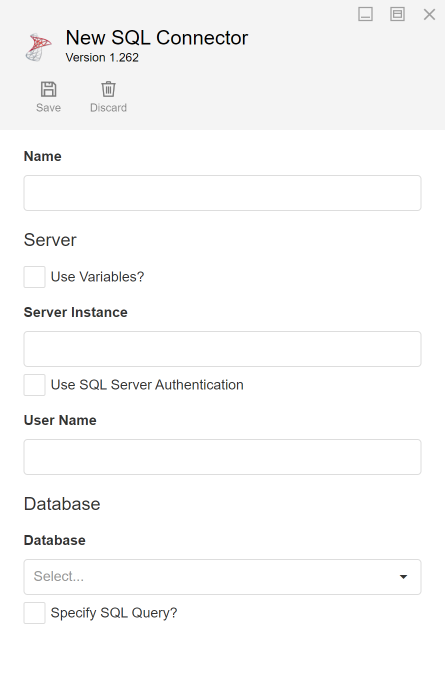 Connector Configuration