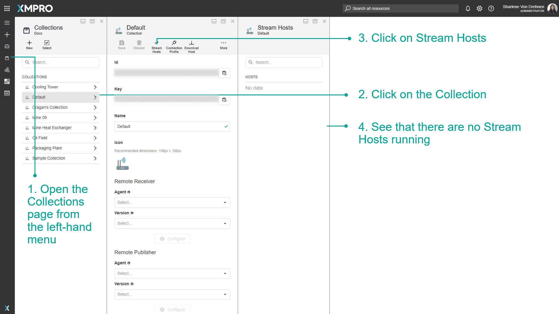 Stream Host installation directory location