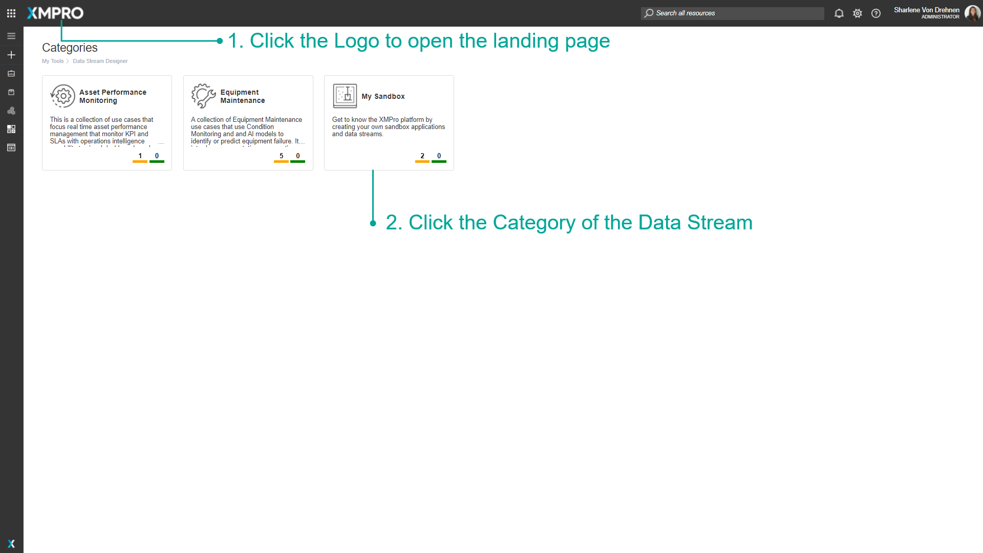 Live View interface showing data stream monitoring