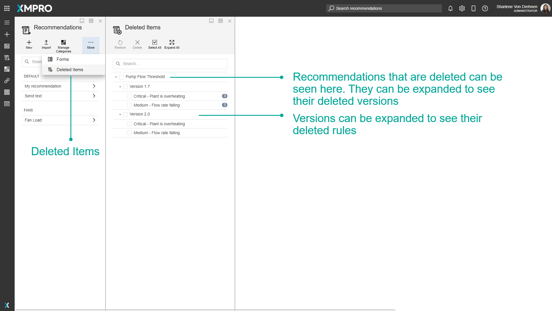 Access Deleted Items