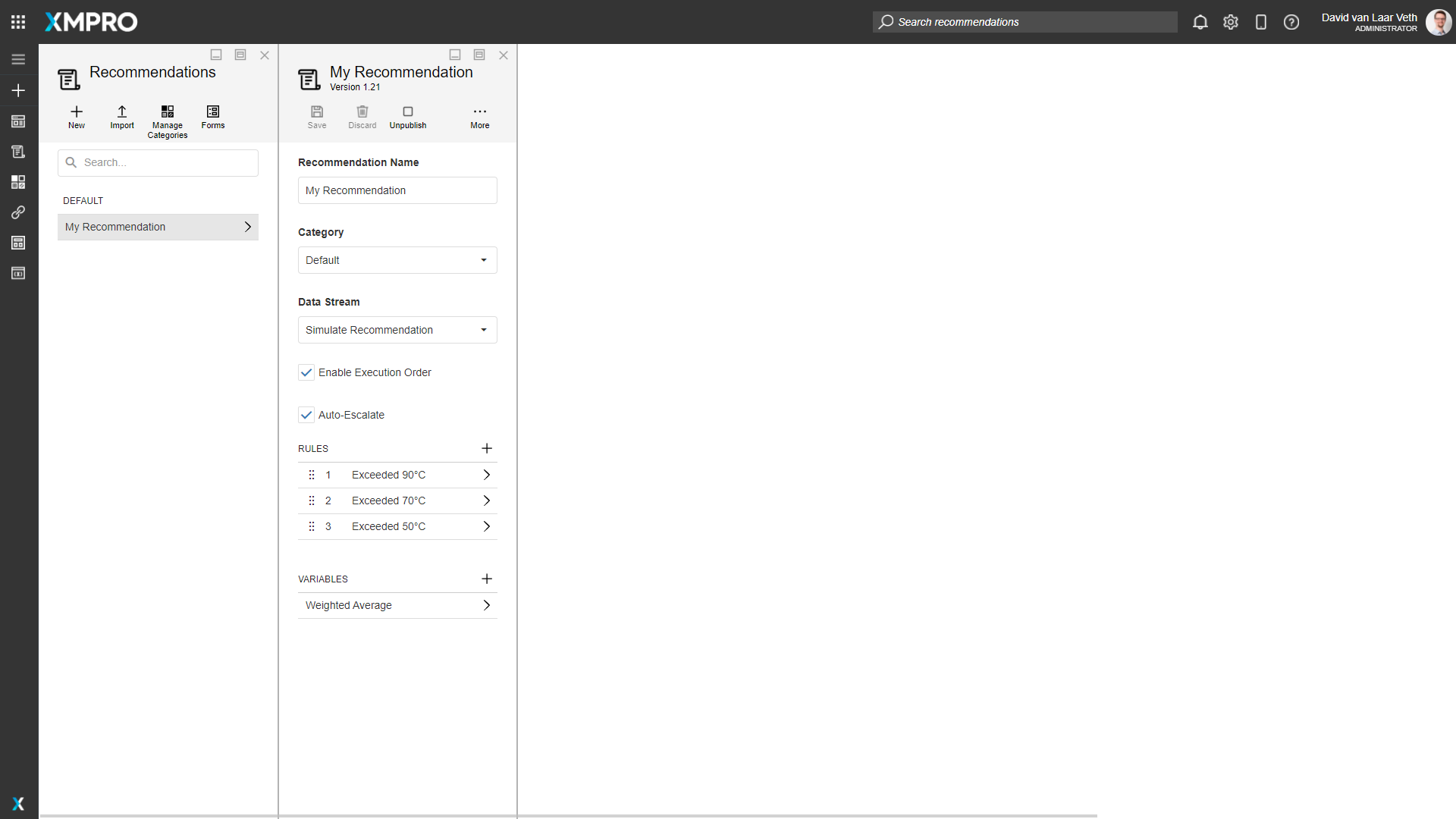 Auto Escalate Rules Configuration
