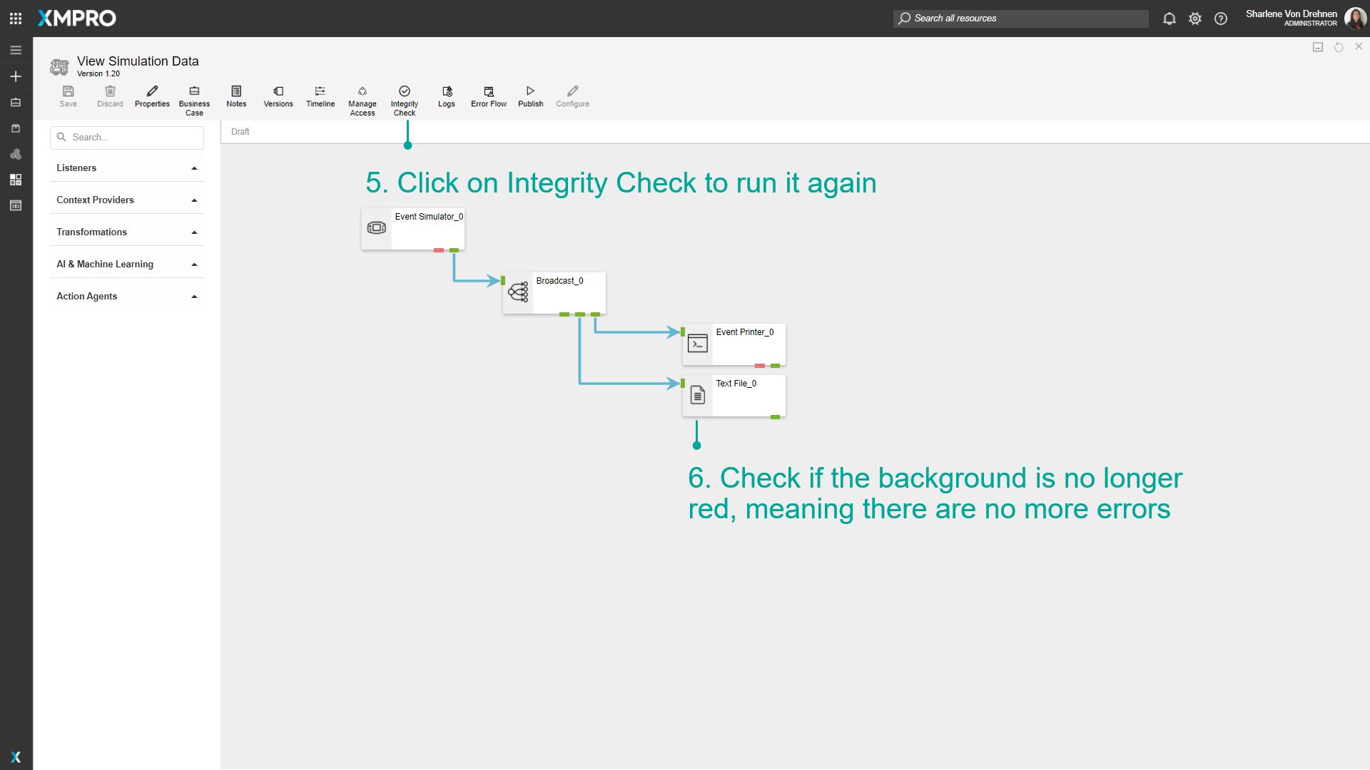 Successful Integrity Check