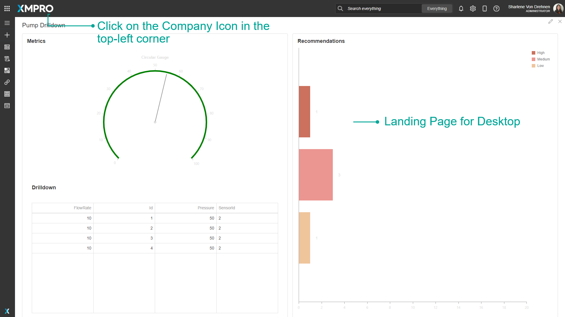Desktop Landing Page