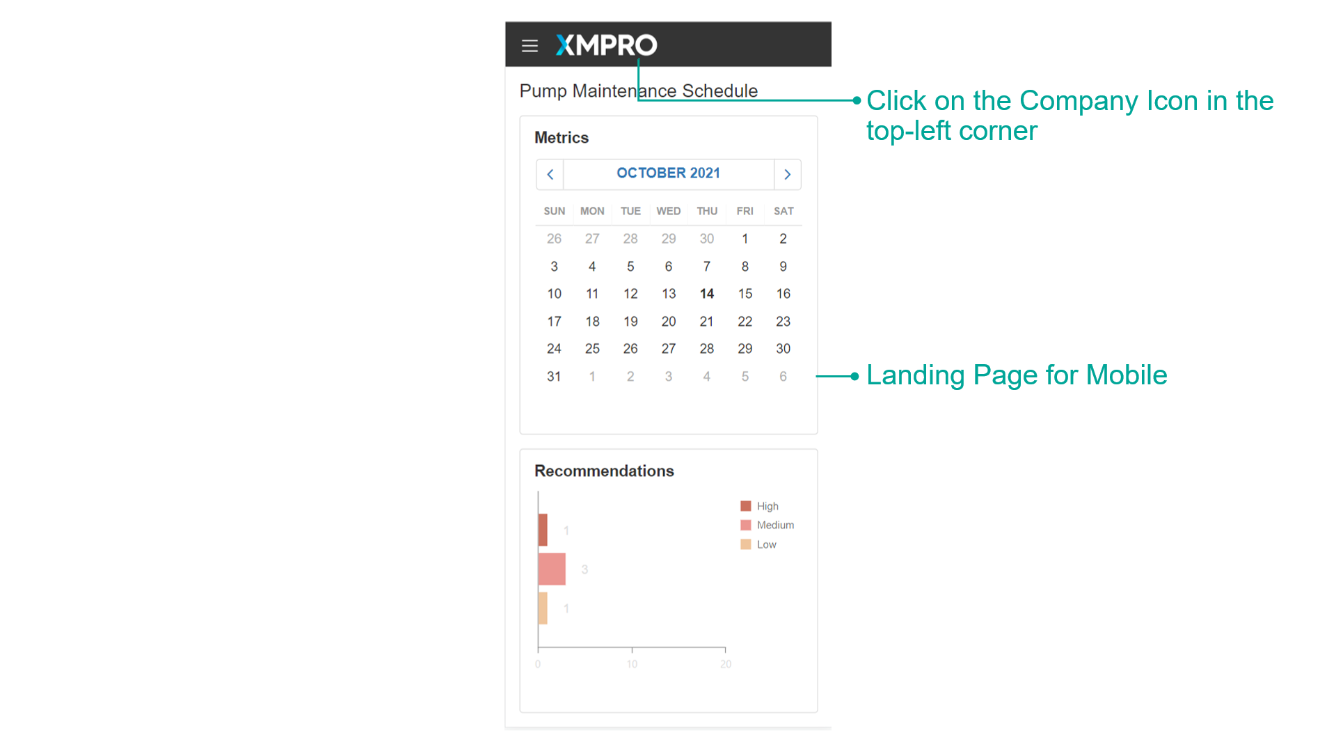 Mobile Landing Page