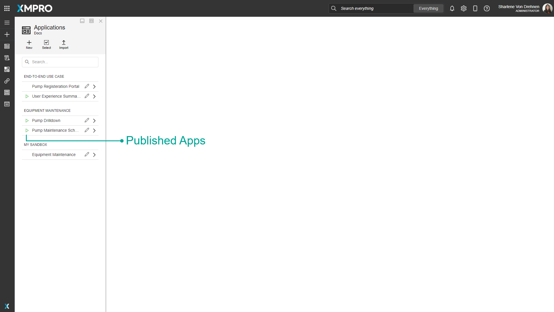Favoriting Apps and Data Streams - No Favorites