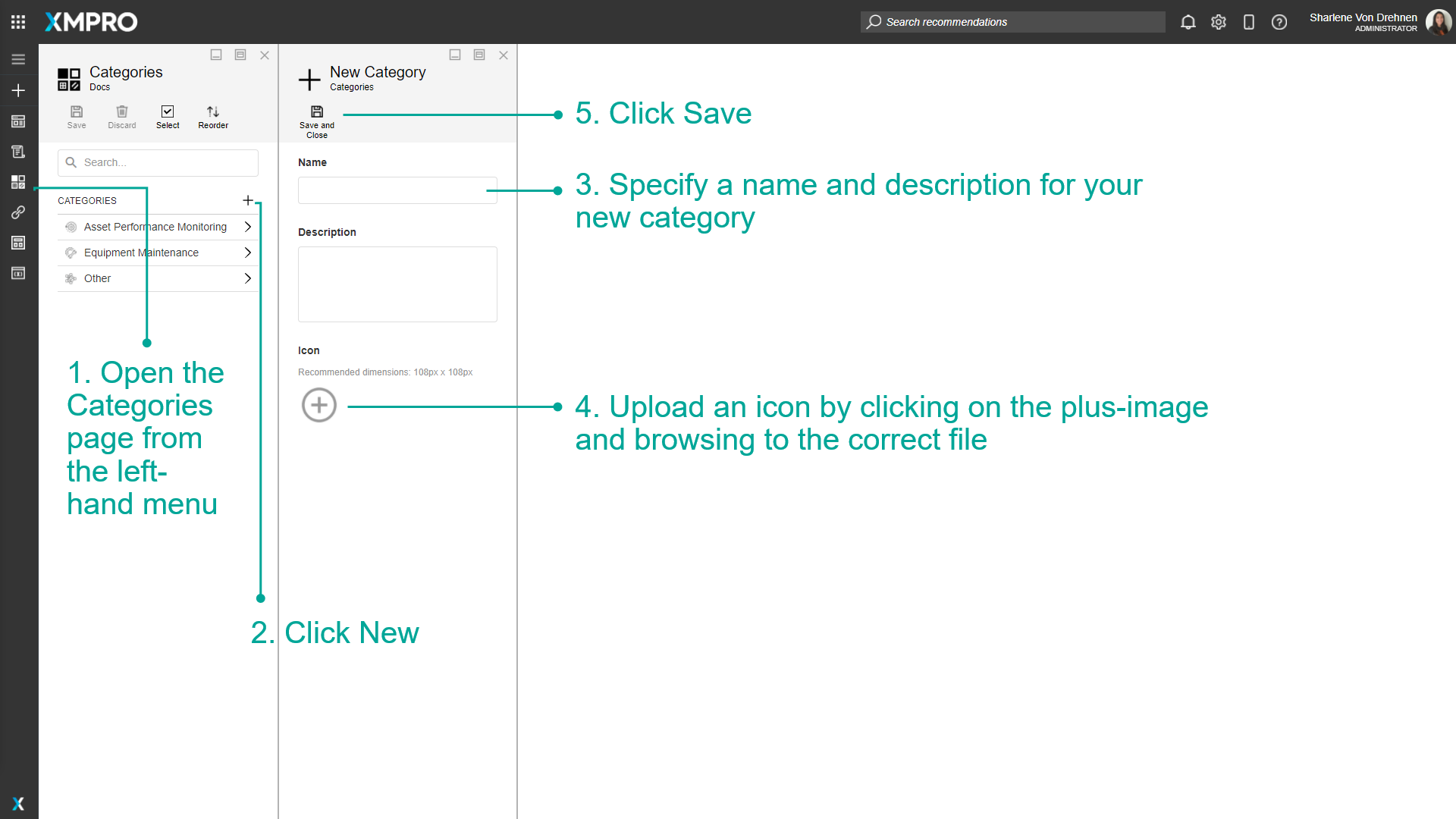 Adding a new Category