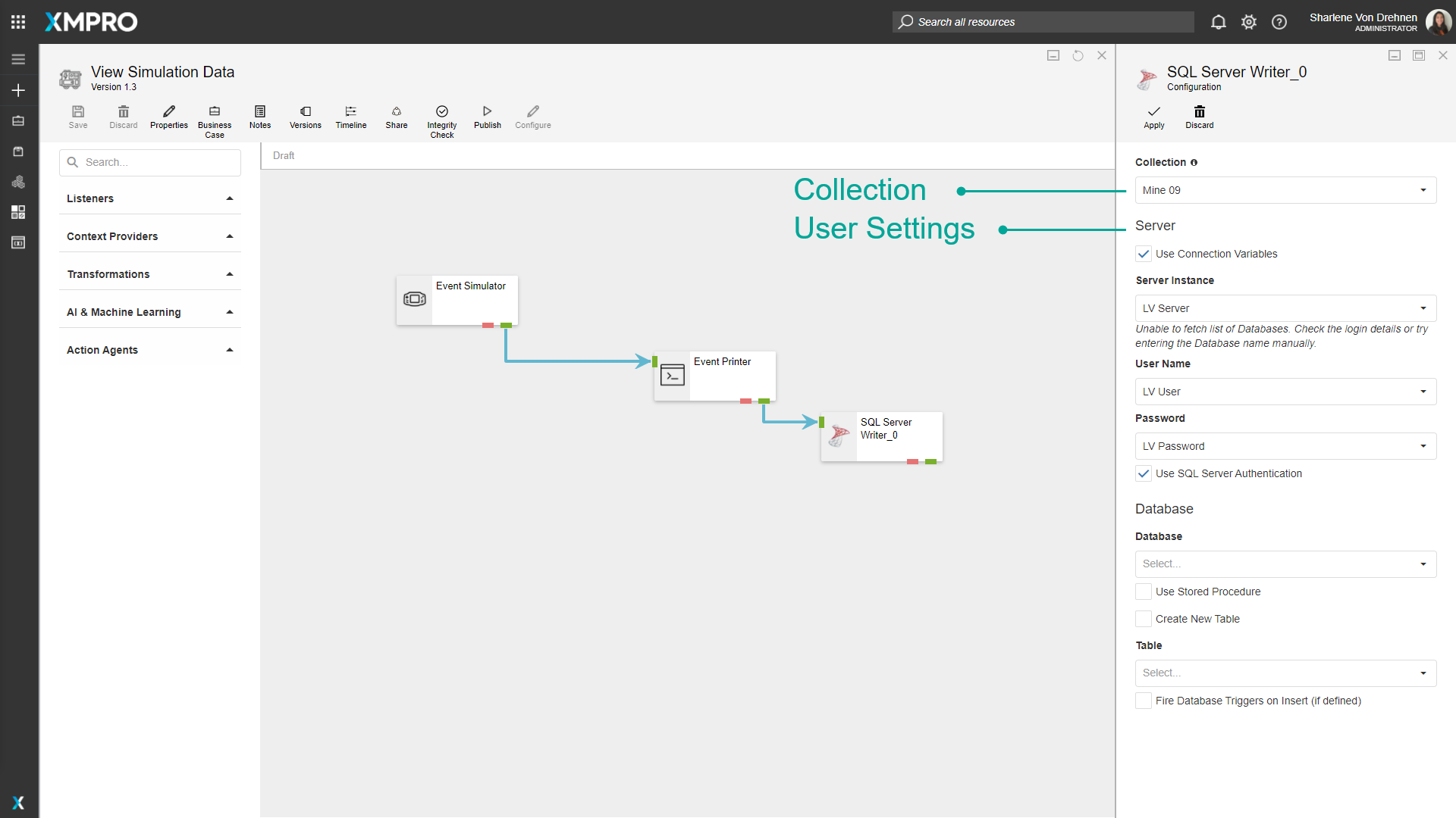 Stream Host Rank Example 1