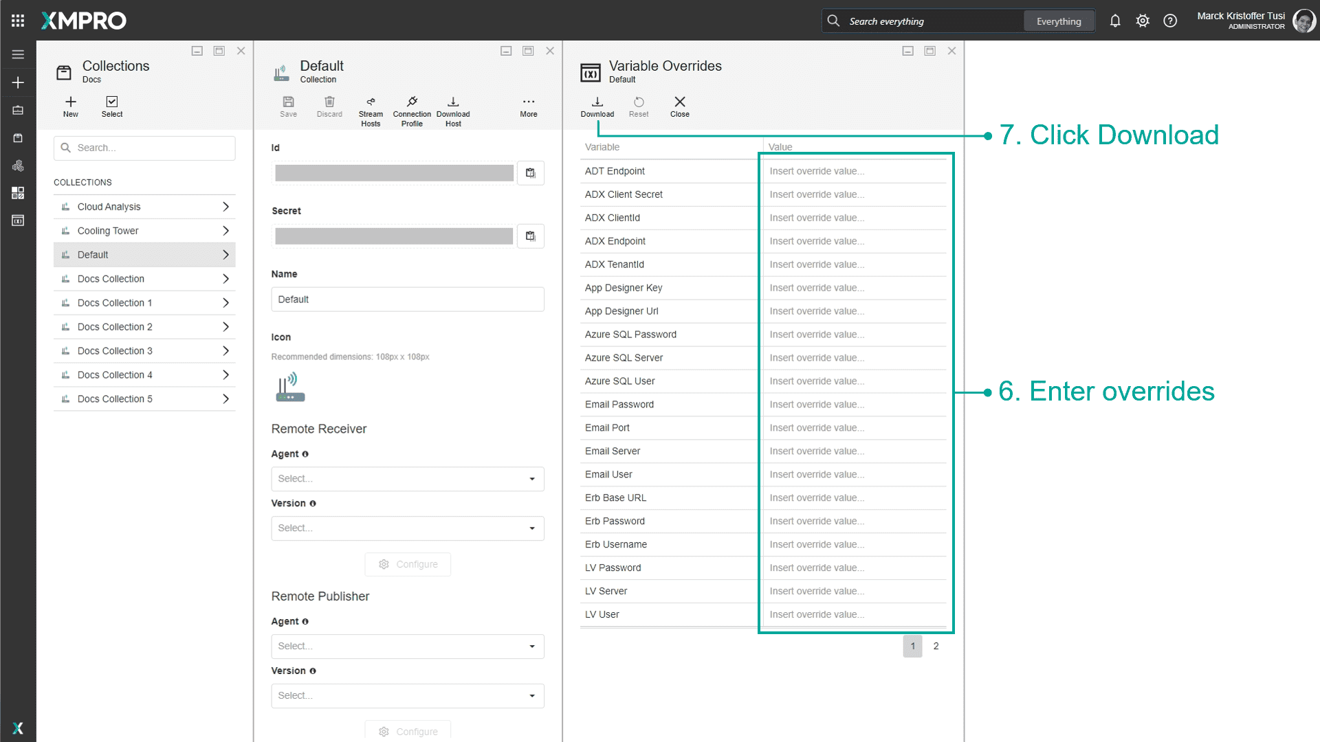 Stream Host Variables 2