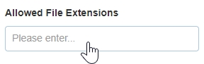 Adding File Extensions