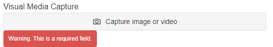 Required Message