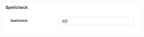 Spellcheck