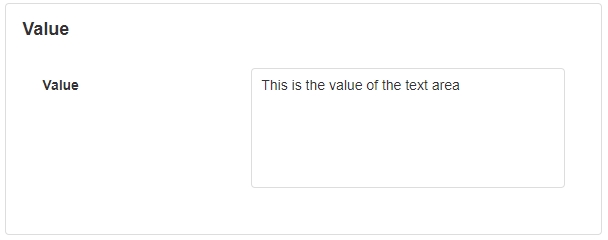 Value
