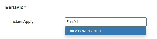 Apply Value Mode