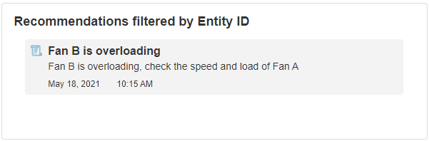 Alert List ID