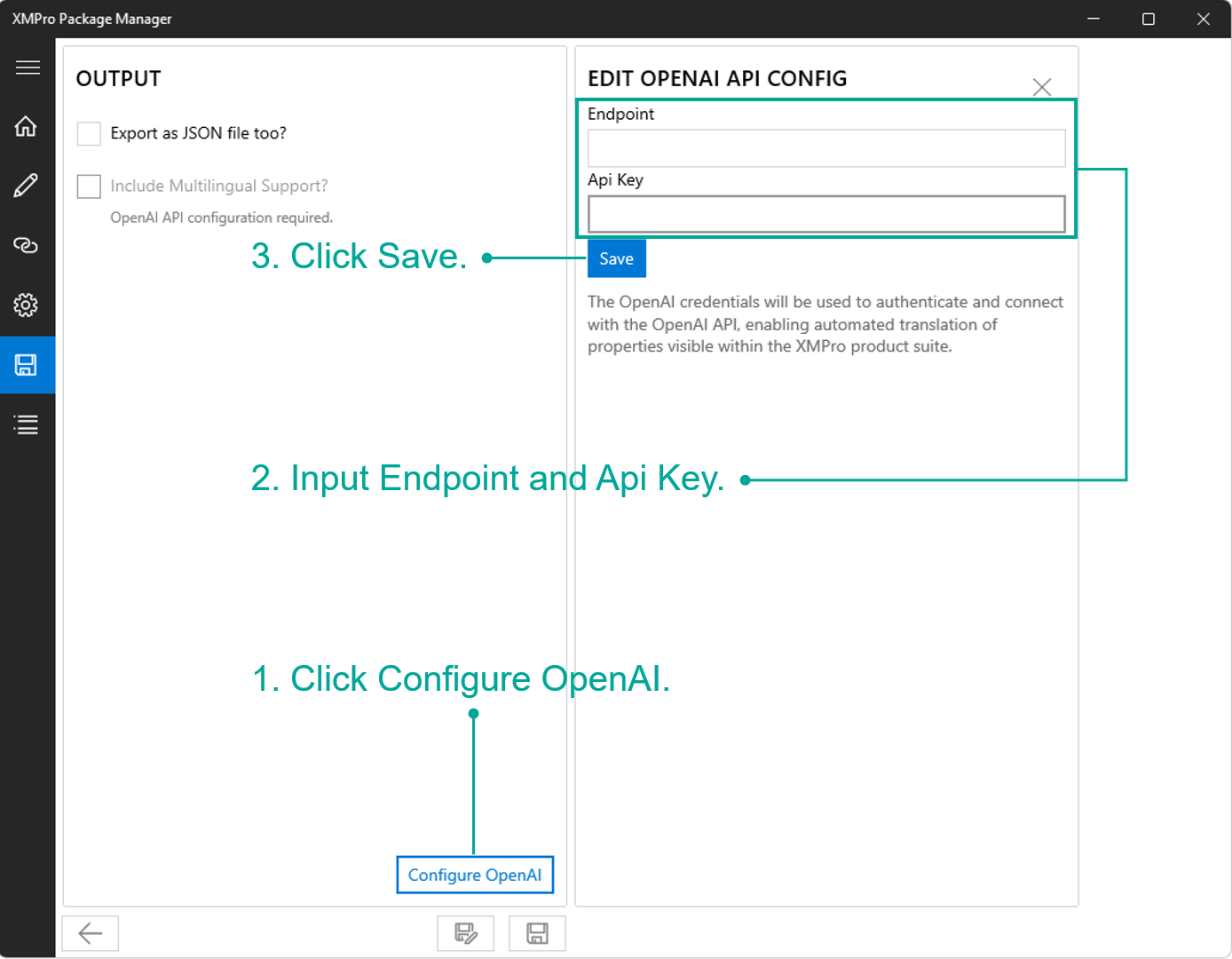 Configure OpenAI
