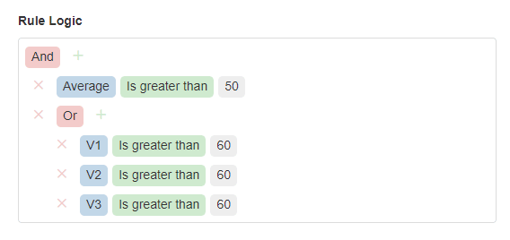 Rule Logic Builder