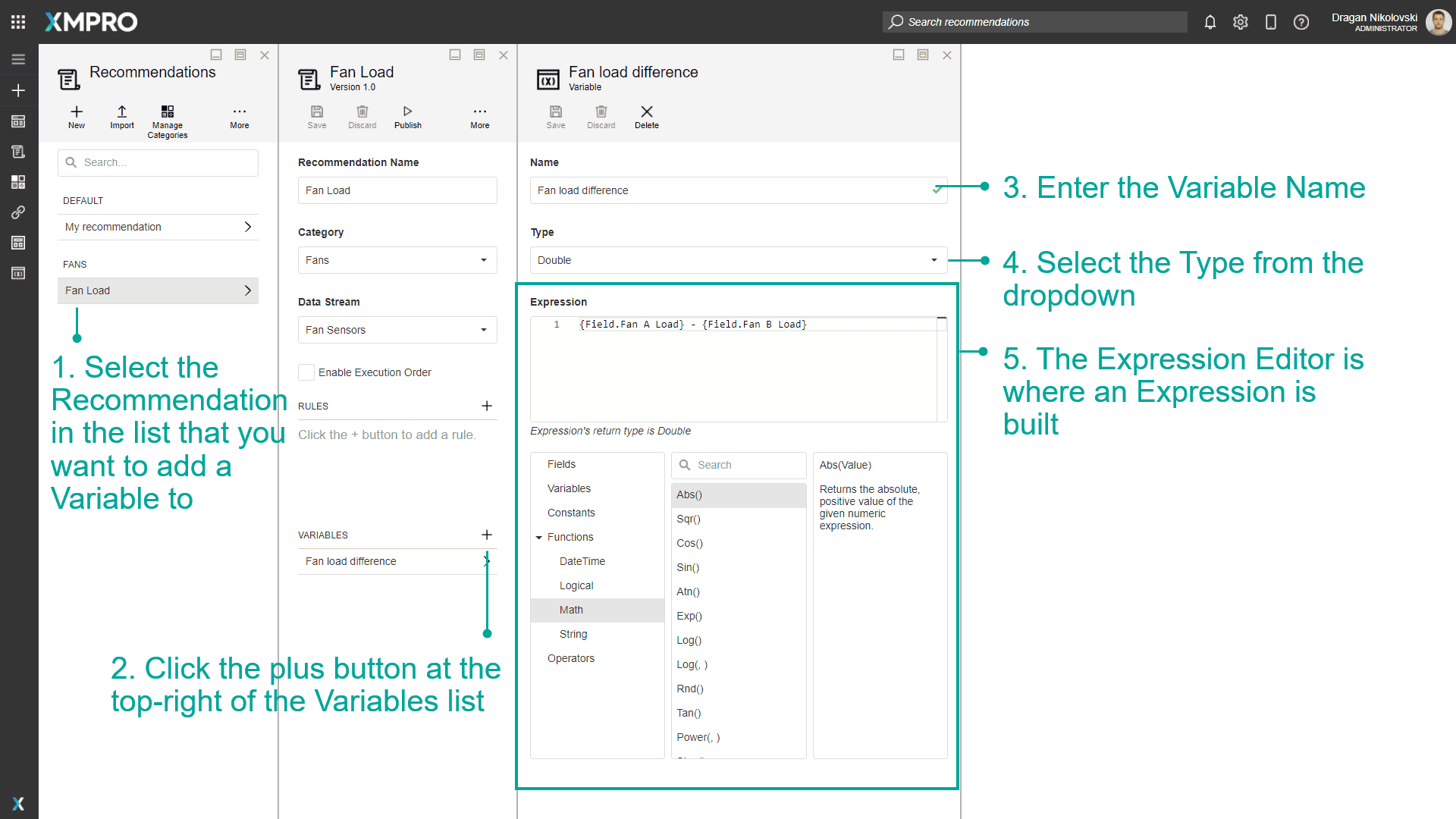 Expression Editor